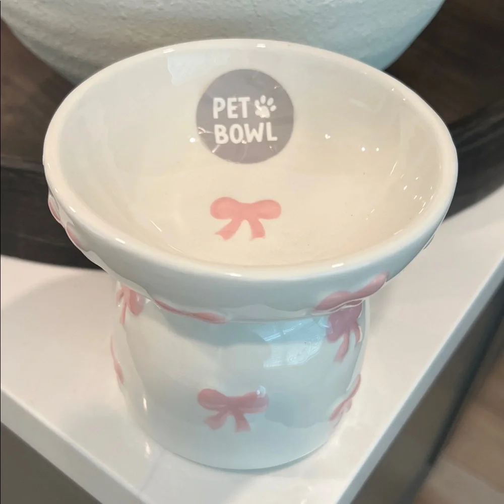 🎀🐾Cute!!! PET 🎀 BOWL...🐾